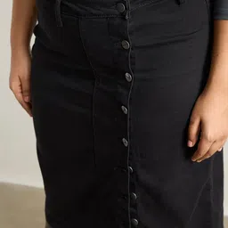 FREAKINS A-Line Midi Skirt image 4