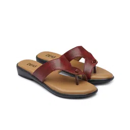 DEAS Textured Leather One Toe Flats image 3