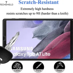 TECHSHIELD Screen Guard for Samsung Galaxy Tab A7 Lite 8.7 inch image 4