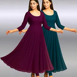 manayfab Georgette Stitched Anarkali Gown-picture-41
