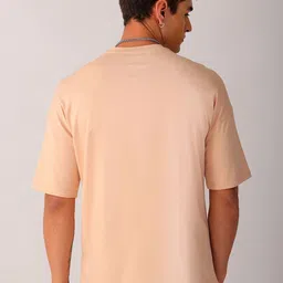 The Indian Garage Co Men Printed Polo Collar Extended Sleeves Pockets Boxy T-shirt image 4
