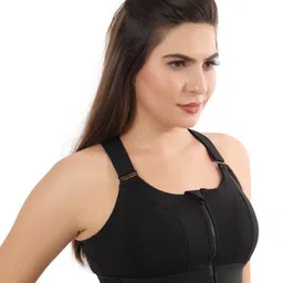 Bella Voste Full Coverage Lightly Padded Rapid Dry Workout Bra with Moisture Wicking image 4