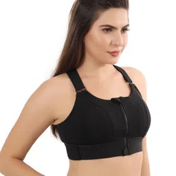 Bella Voste Full Coverage Lightly Padded Sports Bra With Moisture Wicking image 2