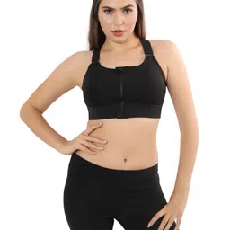 Bella Voste Full Coverage Lightly Padded Rapid Dry Workout Bra with Moisture Wicking image 2