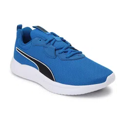 Puma Men Blue & Black Resolve Mesh Running Shoes-image-51