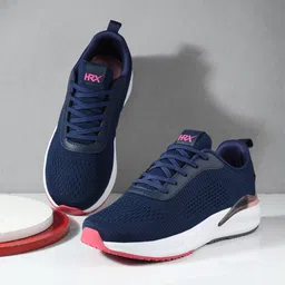 HRX by Hrithik Roshan Women Navy Blue Mesh Running Shoes-picture-8