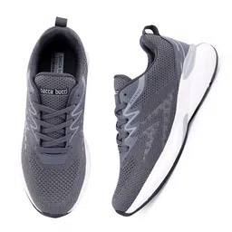 bacca bucci Men MARATHON High Abrasion Rubber Outsole Training or Gym Non-Marking Shoes-image-1