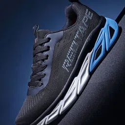 Red Tape Men Black Mesh Walking Shoes-picture-40