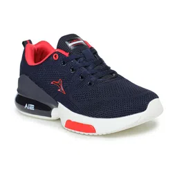 ABROS Boys Navy Blue & Red AI 2 N Running Shoes image 3