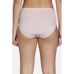 Zivame Medium Rise Full Coverage Hipster Panty - Multicolor (Pack of 3) image 3