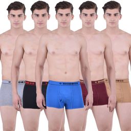 dollar Pack of 5 Solid Men Trunk-picture-39