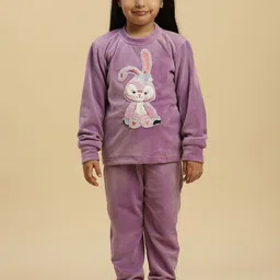 Stuffie Land Girls Graphic Printed Night suit-picture-33