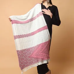 SCHp Wool Self Design Women Shawl-picture-14