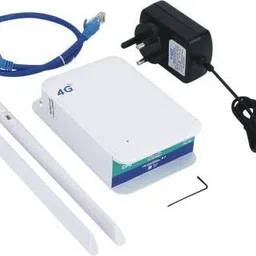 HANUTECH Wireless 4G LTE 2.4Ghz SIM Router | 2 External 5Dbi Antennas Upto 150Mbps Speed | Plug and Play with Standard SIM Card Slot 4G Router 2.4 GHz 150 Mbps Wifi Speed Dual Band Internal & External Antenna MiFi (Sim Based) image 3