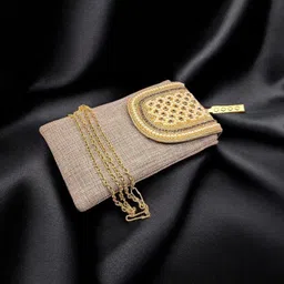 big royal Girls Gold Mobile Pouch-picture-15