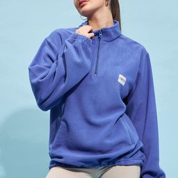 STREET 9 High Neck Crop Sweatshirt-picture-30