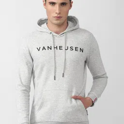 Van Heusen Sport Men Printed Long Sleeves Hooded Sweatshirt image 1