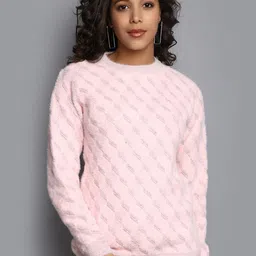 V-Mart Self Designed Round Neck Cotton Pullover-image-46