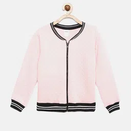 mackly Girls Pink Sweatshirt-image-44