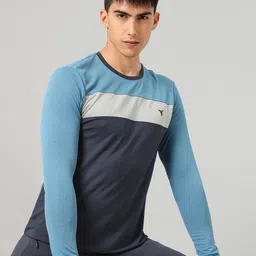 Technosport Men Active Colourblock Dry Fit T-shirt image 1