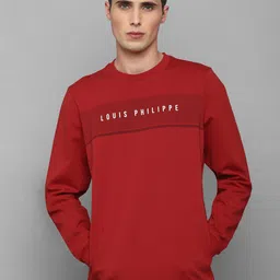 Louis Philippe Sport Men Brand Logo Printed Sweatshirt-image-50