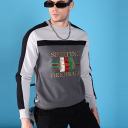 The Indian Garage Co Men Embroidered Sweatshirt-picture-42