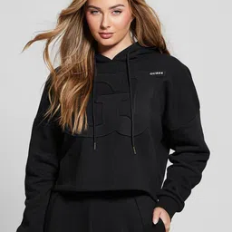 GUESS Self Design Hooded Pullover-picture-13