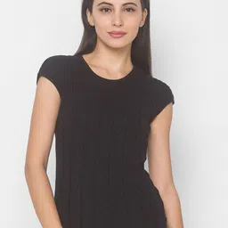 Globus Women Black Pullover Sweater-picture-14
