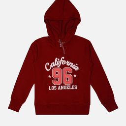 Bodycare Kids Girls Typography Printed Cotton Pullover Sweatshirt-picture-4