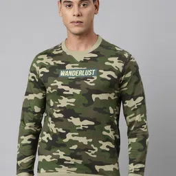 DIXCY SCOTT Camouflage Printed Pullover Sweatshirt-image-18