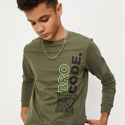 max Boys Typography Printed Sweatshirt-image-37
