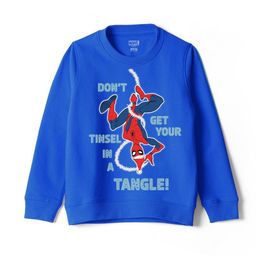 Wear Your Mind Boys Spider-Man Character Printed Sweatshirt-picture-45