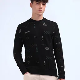 Flying Machine Men Printed Pure Cotton Sweatshirt-picture-36