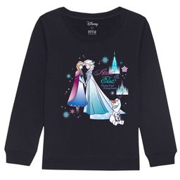 Disney by Wear Your Mind Girls Navy Blue Printed Sweatshirt-picture-21