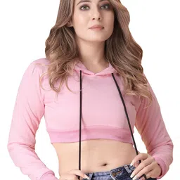 Divra Clothing Women Hooded Sweatshirt-image-94