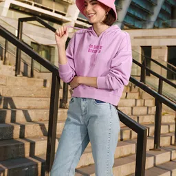 DressBerry Printed Hooded Sweatshirt-picture-30