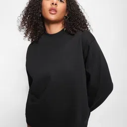 RAYACLOSET Women Round Neck Sweatshirt-picture-16
