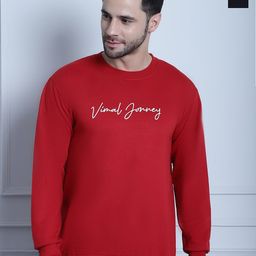 mack jonney VIMAL JONNEY Pack of 2 Long Sleeves Cotton Fleece Pullover Sweatshirt-picture-39