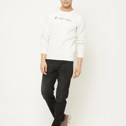 Crimsoune Club Men Off White Pullover Sweatshirt-image-60