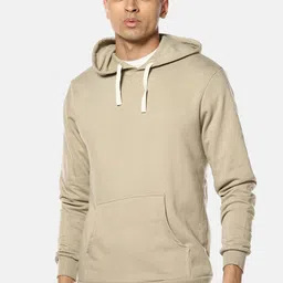 Campus Sutra Men Olive Green Hooded Sweatshirt-picture-17