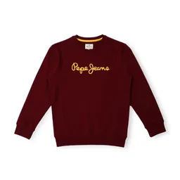 Pepe Jeans Boys Typography Printed Pullover-image-89