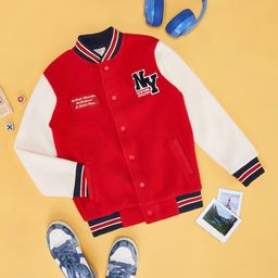 Pantaloons Junior Boys Colourblocked Front-Open Sweatshirt-picture-29