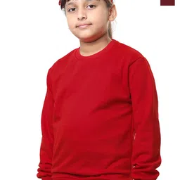 BAESD Girls Pack Of 2 Round Neck Fleece Sweatshirt-picture-16