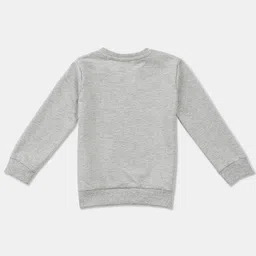 R&B Boys Grey Printed Sweatshirt image 2