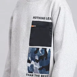 Monte Carlo Boys Graphic Printed Sweatshirt image 5