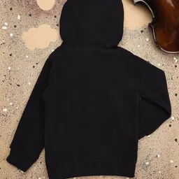 V-Mart Boys Hooded Fleece Front-Open Sweatshirt image 2