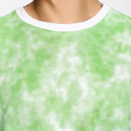 Bewakoof Tie & Dye Oversized Fleece Pullover Sweatshirt image 2