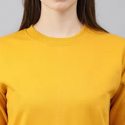 COLOR CAPITAL Round Neck Drop Shoulder Pullover image 2