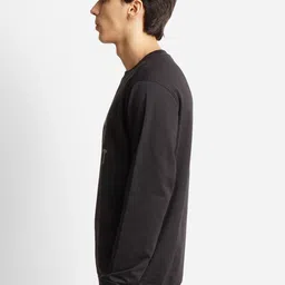 Wildcraft Men Black Printed Sweatshirt image 4