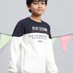 Monte Carlo Boys Typography Printed Sweatshirt image 3